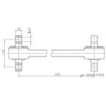 Штанга с двухопорным РМШ 1630-2919012