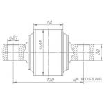 Шарнир резинометаллический двухопорный 180.5554-026