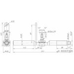 Тяга промежуточная переключения КПП 360-1703280-60