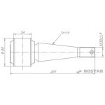 Шарнир резинометаллический конусный 638-2919024
