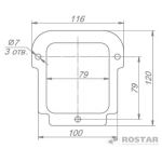 Прокладка панели разъёмов 6460-5301603-15
