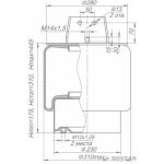 Рессора пневматической подвески в сборе 651-2934002-40