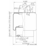 Рессора пневматической подвески в сборе 653-2934002-20
