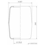 Резинокордовая оболочка пневморессоры V1E26