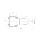 Резинометаллический шарнир 180.3511-026E